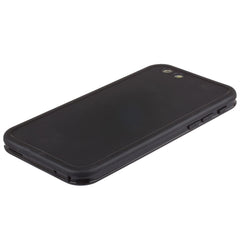 Xcessor Two Part Flip Open Flexible TPU Case for Apple iPhone 6 6S. Back and Front Protection. Transparent / Black