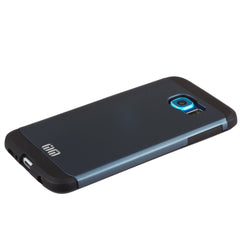 Lilware Angular Armor Hartplastik-Schutzhülle, zweilagig, für Samsung Galaxy S6 SM-G920. Dunkelsilber/Schwarz