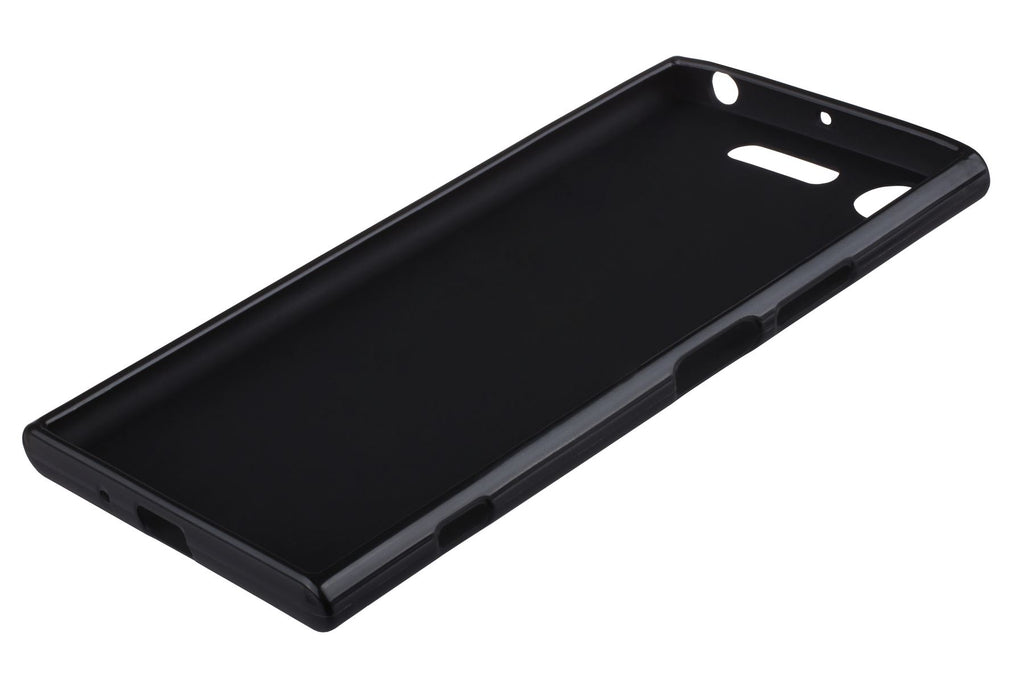 Xcessor Vapour Flexible TPU-Hülle für Sony Xperia XZ1. Schwarz