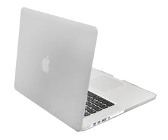 Lilware Smooth Touch Slim Matte Hard Plastic Case for Apple MacBook Pro 13-inch with Retina Display Models: Mid 2014 / Late 2013 / Early 2013 / Late 2012. Semi-transparent