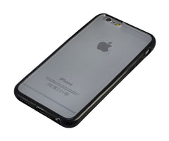 Xcessor Impact Case for Apple iPhone 6. Dual Color Hard Plastic. Black / Transparent