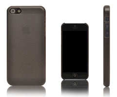 Xcessor Dark Magic Ultra Thin Hard Plastic Case for Apple iPhone 5C. Grey / Semi-transparent