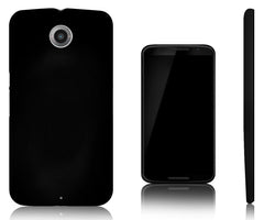 Xcessor Vapour Flexible TPU-Gel-Hülle für Motorola Google Nexus 6. Schwarz