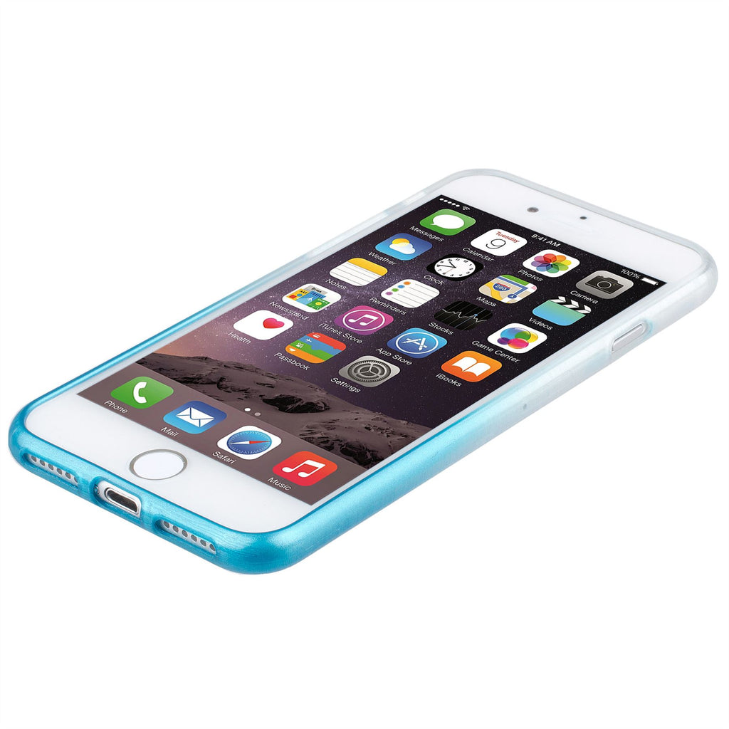 Xcessor Transition Color Flexible TPU Case for Apple iPhone 7 Plus & iPhone 8 Plus. Light Blue