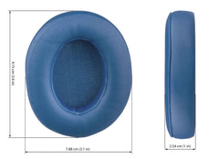 Xcessor Replacement Memory Foam Earpads for Over-the-Ear Beats by Dre Studio 2 Headphones. Blue