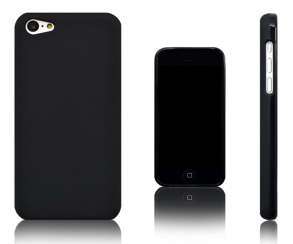 Xcessor Vapour Flexible TPU Gel Case For Apple iPhone 5C. Black