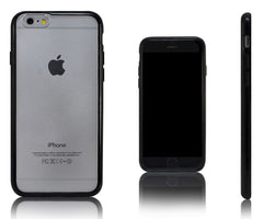 Xcessor Impact Case for Apple iPhone 6. Dual Color Hard Plastic. Black / Transparent