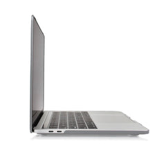 Lilware Smooth Touch, ultradünne, matte Hartplastik-Hülle für 15 Zoll MacBook Pro 2016 mit Touch ID-Sensor – Modell A1707. Grau/halbtransparent
