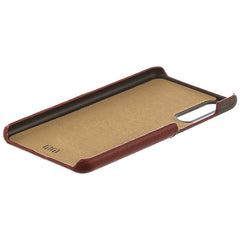 Lilware Card Wallet Kunststoff-Telefonhülle Kompatibel mit Huawei P20 Pro. Stofftextur und PU-Leder-Schutzhülle mit Ausweis-/Kreditkartenfach. Rot