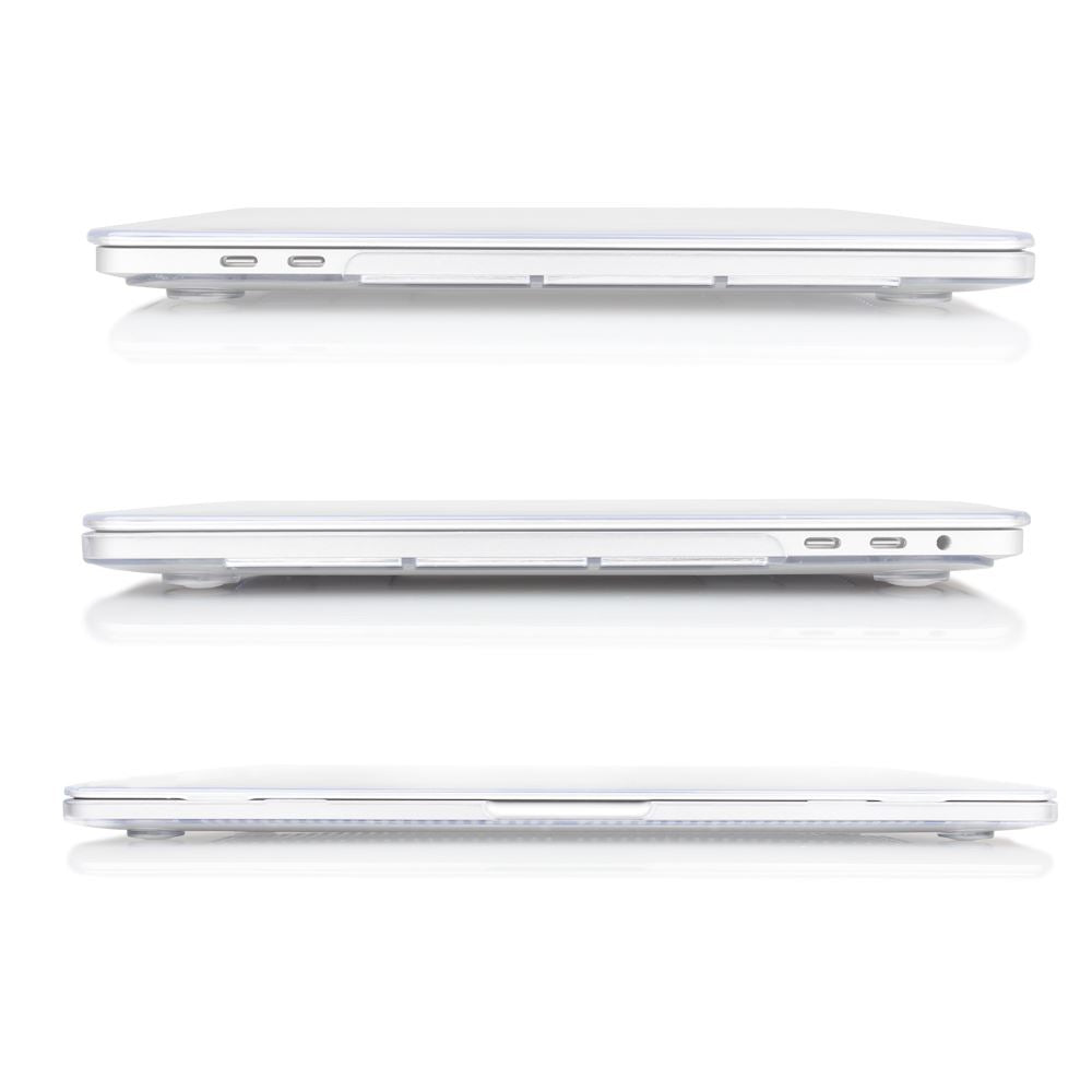 Lilware Smooth Touch, ultradünne, matte Hartplastik-Hülle für 15 Zoll MacBook Pro 2016 mit Touch ID-Sensor – Modell A1707. Kristallklar