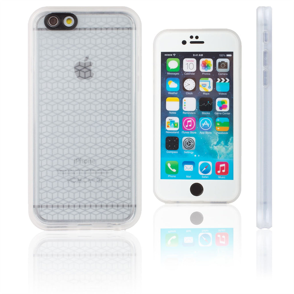 Xcessor Two Part Flip Open Flexible TPU Case for Apple iPhone 6 6S. Back and Front Protection iPhone 6 6S ??? transparent