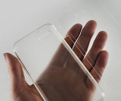 Xcessor Flip Open TPU Gel Case For Apple iPhone 5C. Back and Front Protection. Transparent